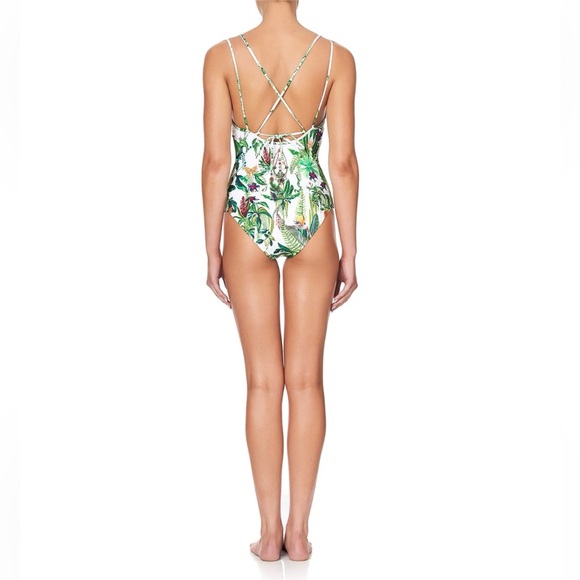 Camilla Swimwear Daintree Darling Tie Back One Piece With Trim - Picture 7 of 15